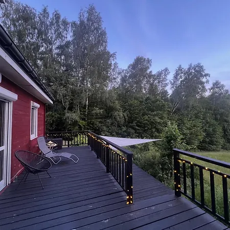 Full Private Refuge House Among The Birches Feriehus *