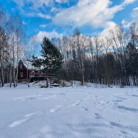 Full Private Refuge House Among The Birches * gmina Gielniow